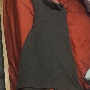 herringbone banana republic dress